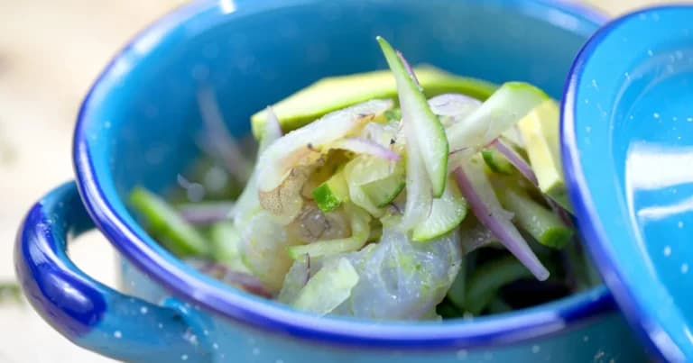 Το Ceviche Γαρίδας: Η Συνταγή που Ψήνεται με Φρέσκο Lime