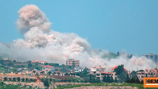 Νέα ισραηλινά πλήγματα στον Νότιο Λίβανο κοντά στη Ναμπατίγια
