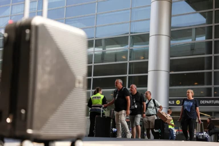 Χάος στο αεροδρόμιο Μπεν Γκουριόν λόγω στάσης εργασίας