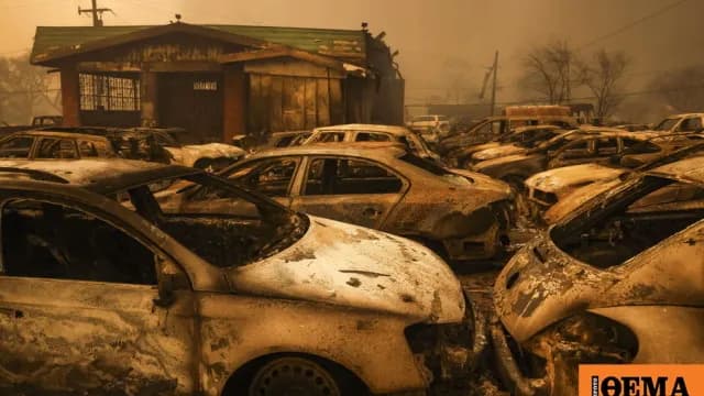 Η πυρκαγιά «Ίτον» στην Καλιφόρνια από ελαττωματικό καλώδιο