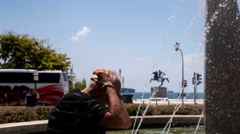Το 5ο Κύμα Καύσωνα Χτυπά τη Χώρα Έως 42 Βαθμούς