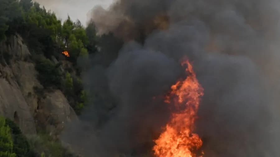 Φωτιά σε χαμηλή βλάστηση στα Πηγαδάκια Αρκαδίας