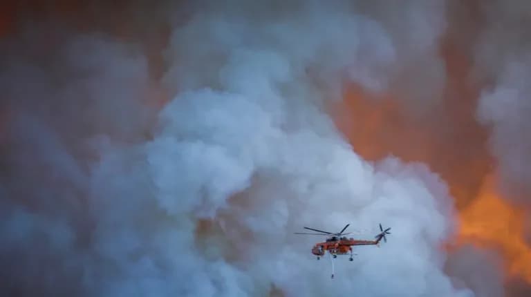 Φωτιά στον Άγιο Βασίλειο: Δύο συλλήψεις για ανεμογεννήτριες