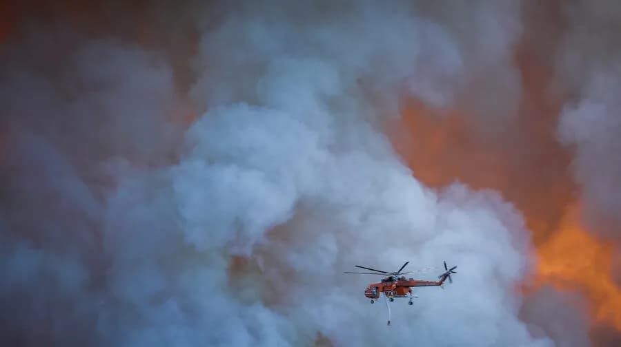 Φωτιά στον Άγιο Βασίλειο: Δύο συλλήψεις για ανεμογεννήτριες