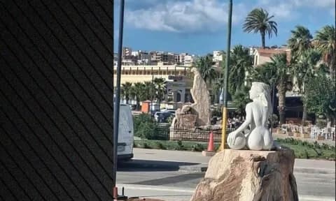 Θύελλα αντιδράσεων για άγαλμα στην προβλήτα Λαυρίου