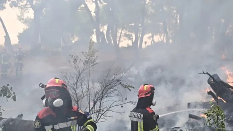 Η φωτιά Βοιωτίας-Αττικής: Δραματική διάσωση στη Λούμπα