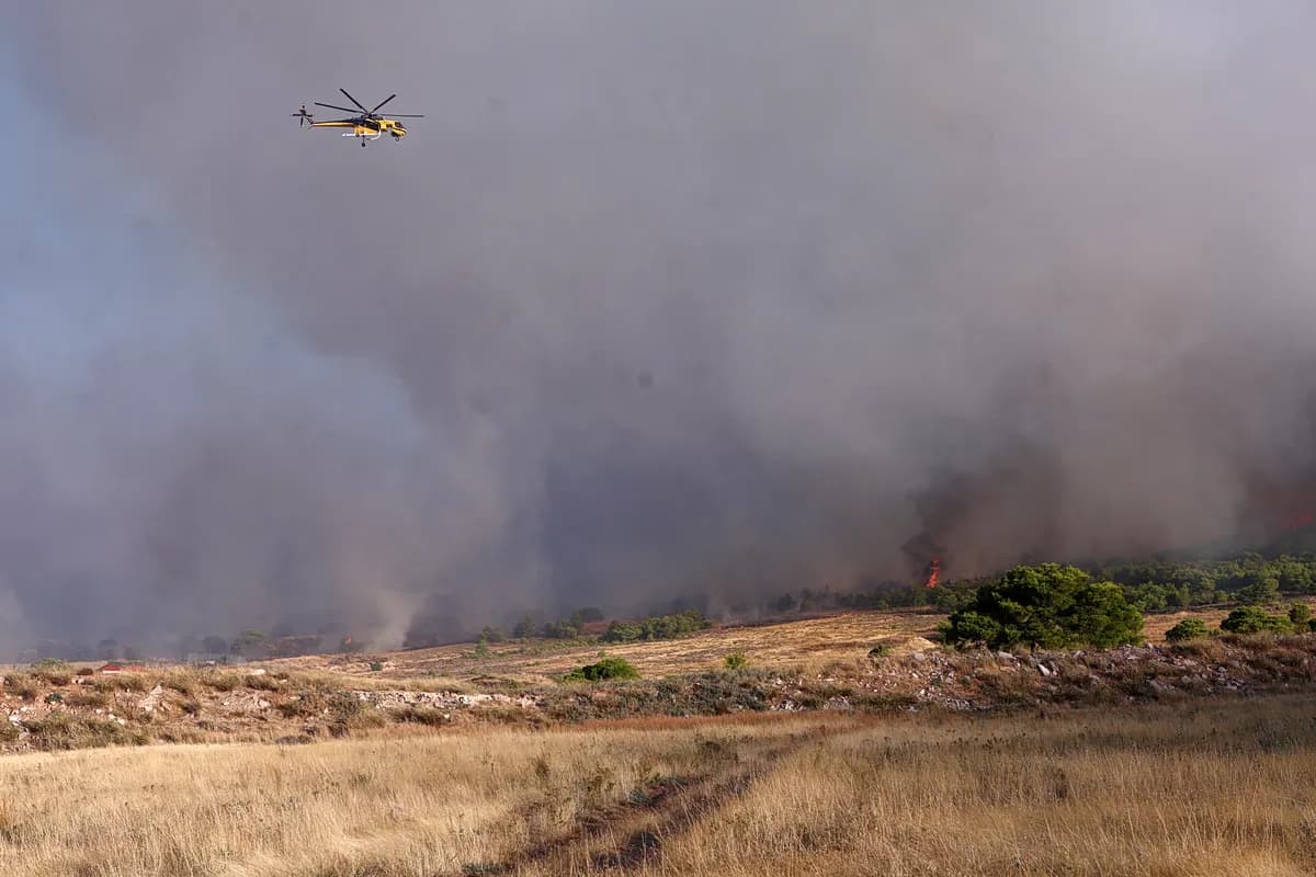 Πολύ υψηλός κίνδυνος πυρκαγιάς σε Κρήτη και Αιγαίο