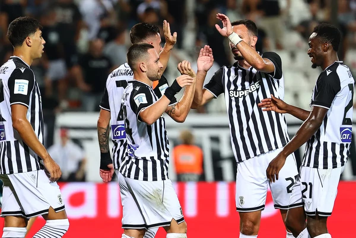 Ο ΠΑΟΚ συνέτριψε 4-0 τον Λεβαδειακό στην πρεμιέρα
