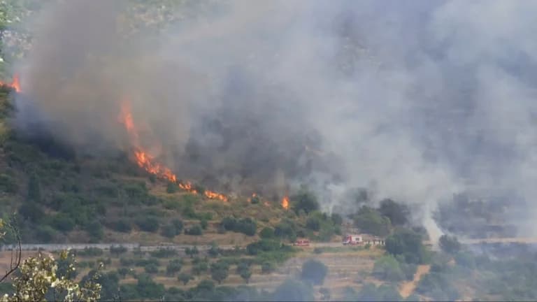 Πυρκαγιά στην Κεφαλονιά: Εκκενώθηκαν οικισμοί στα Μαυράτα
