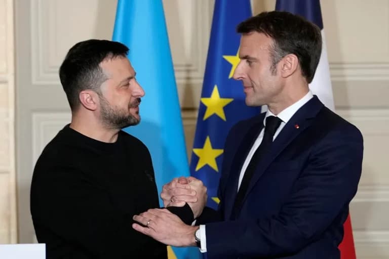 Ο Μακρόν στέλνει πυραύλους αναχαίτισης στην Ουκρανία