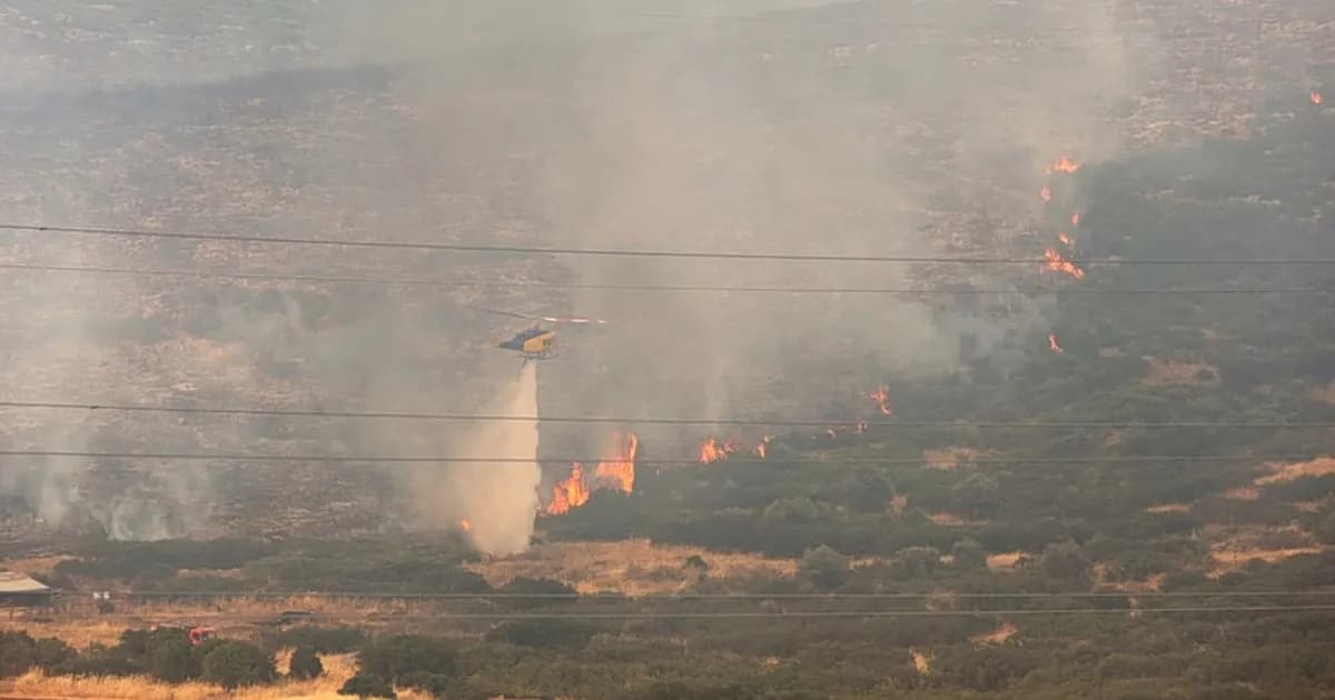 Τρεις συλλήψεις για πυρκαγιές σε Κορινθία και Λέσβο