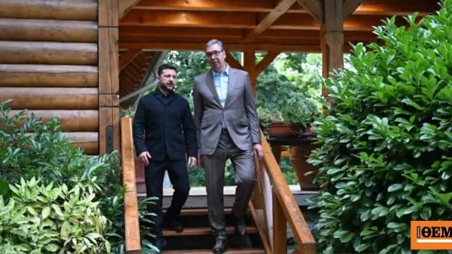Ο Ζελένσκι στο Βελιγράδι: Πρώτη επίσκεψη στη Σερβία