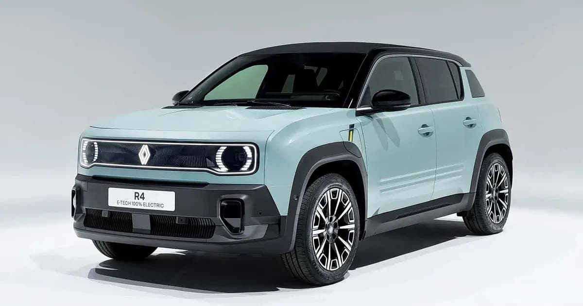 Το Renault 4 E-Tech Electric παίρνει 5 αστέρια Green NCAP
