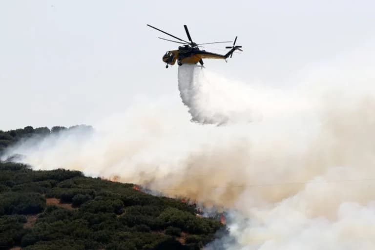 Πολύ υψηλός κίνδυνος πυρκαγιάς αύριο σε έξι περιφέρειες