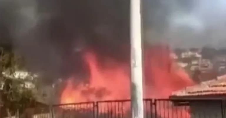 Η φωτιά στην Τουρκία σκότωσε γιαγιά και εγγονό στη Σμύρνη