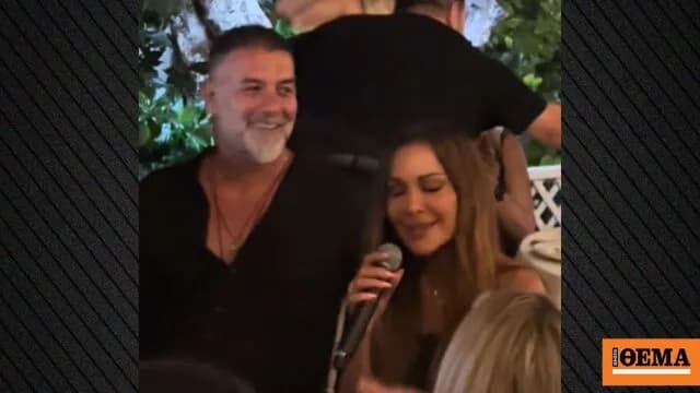 Η Δέσποινα Βανδή τραγούδησε στον Βασίλη Μπισμπίκη
