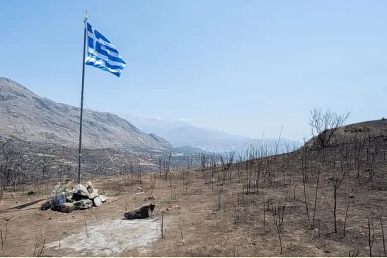 Το Ρέθυμνο μετρά τη μεγάλη καταστροφή από τις πυρκαγιές