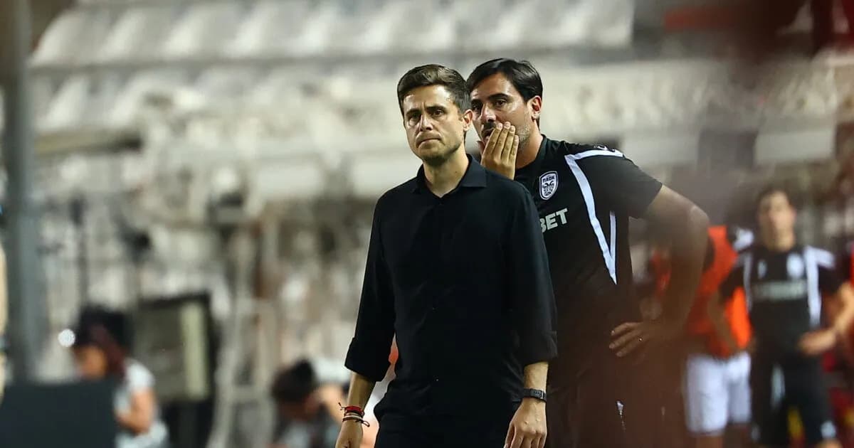 Ο Λίσι: «Δεν ήμασταν τυχεροί» μετά το ΠΑΟΚ-Άντερλεχτ