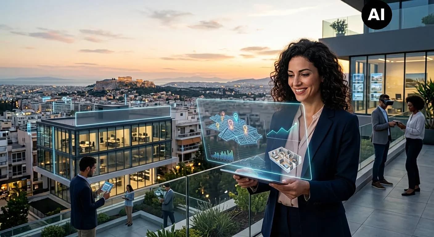 Η Τεχνητή Νοημοσύνη αλλάζει την αγορά ακινήτων στην Ελλάδα