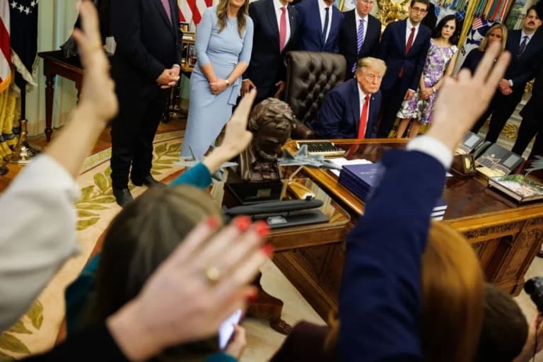 Ο Λευκός Οίκος αποκλείει ξανά το CNN από τον Τραμπ στο Τενεσί