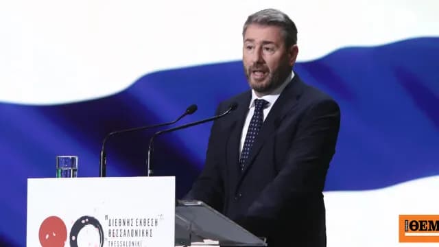 Ο Ανδρουλάκης θέτει δίλημμα στην Κεντροαριστερά από τη ΔΕΘ