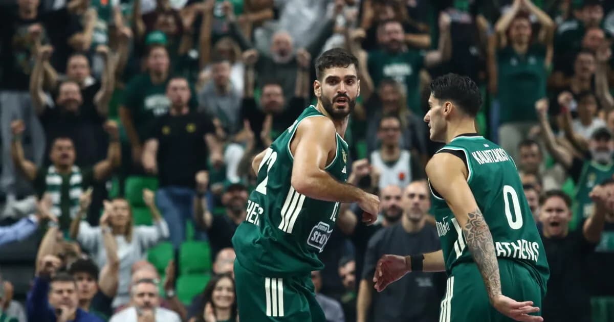 Ο Παναθηναϊκός συνέτριψε τη Βιλερμπάν με 102-79
