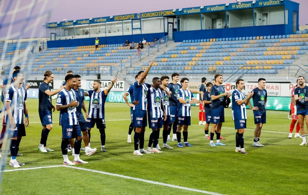 Ο Ηρακλής «λύγισε» τον Αστέρα Τρίπολης με 2-0 στην Τρίπολη