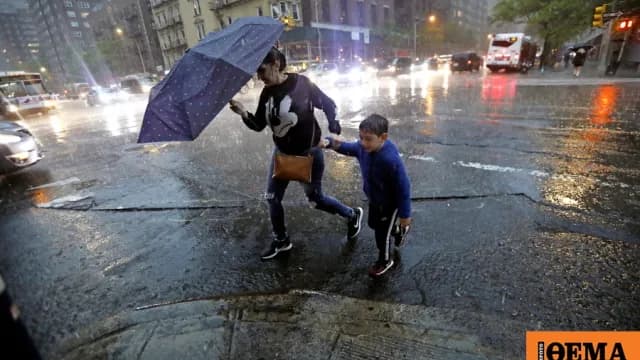 Η Ισχυρή Καταιγίδα Πλήττει τις Βορειοανατολικές ΗΠΑ