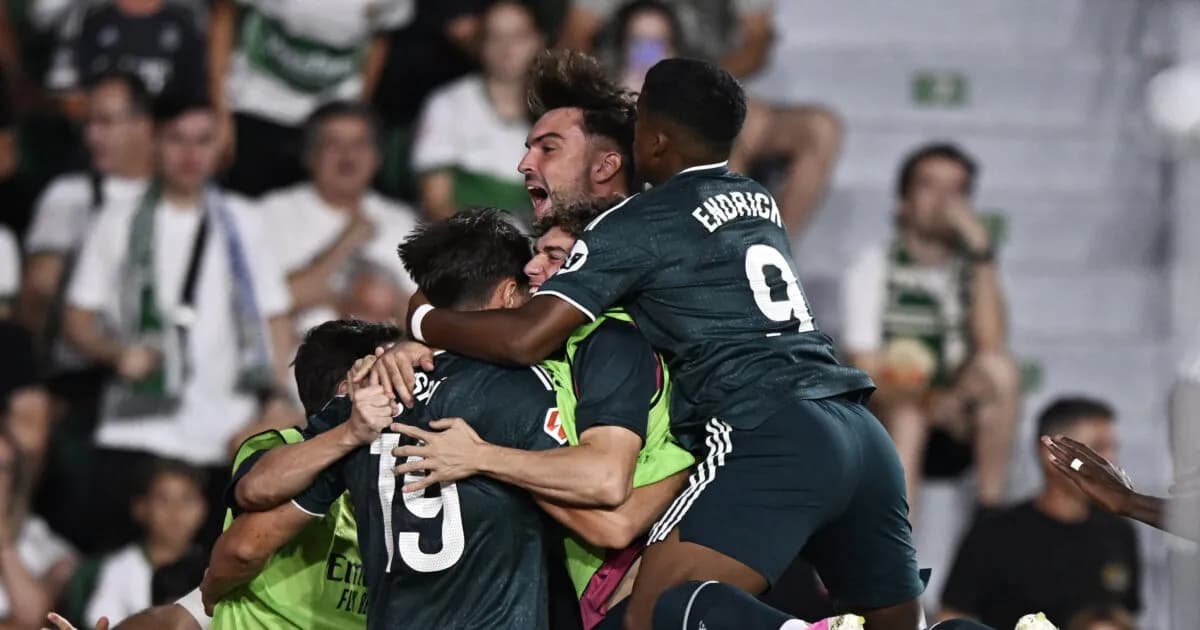 Η Ρεάλ Μαδρίτης πήρε τη νίκη 3-2 επί της Έλτσε με τον Εσπί