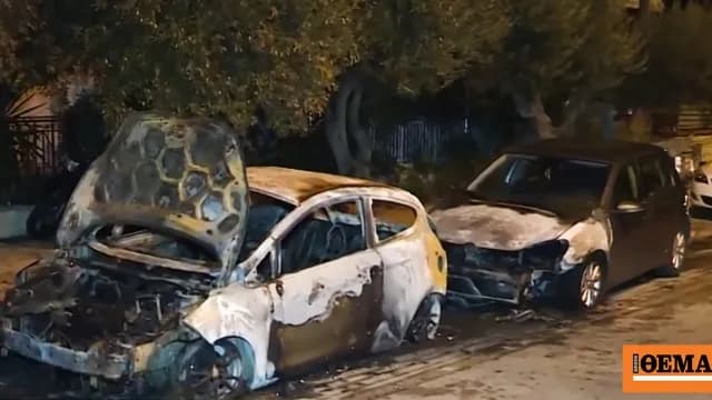 Φωτιά σε αυτοκίνητο στην Ηλιούπολη, ζημιές σε δύο ΙΧ