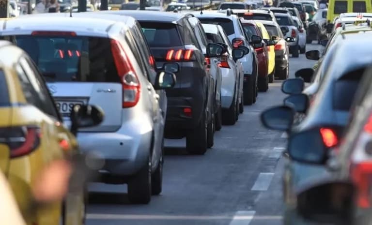 Ο Κηφισός στο «κόκκινο» Χάος στην κίνηση σήμερα