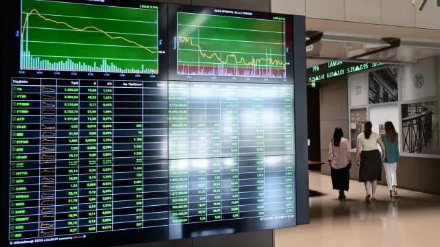 Το Χρηματιστήριο Αθηνών στις 2.700 μονάδες, ρεκόρ τράπεζες