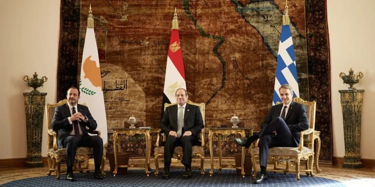 Ο Μητσοτάκης στο Ελ Αλαμέιν: Τριμερής με Αίγυπτο και Κύπρο