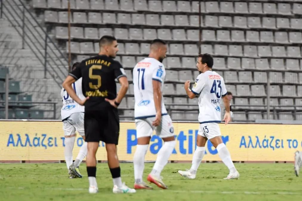 Ο Ηρακλής και ο Ατρόμητος έμειναν ισόπαλοι 1-1 με VAR