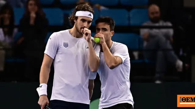 Ήττα στο διπλό για την Ελλάδα στο Davis Cup με τη Σλοβακία