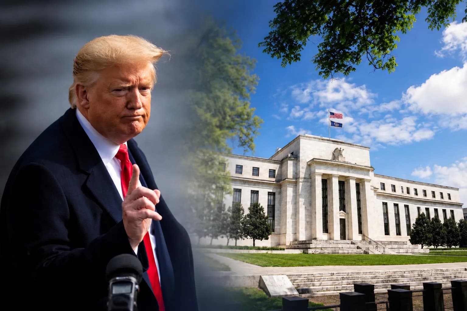 Ο Τραμπ κατηγορεί έντονα τη Fed για αύξηση επιτοκίων