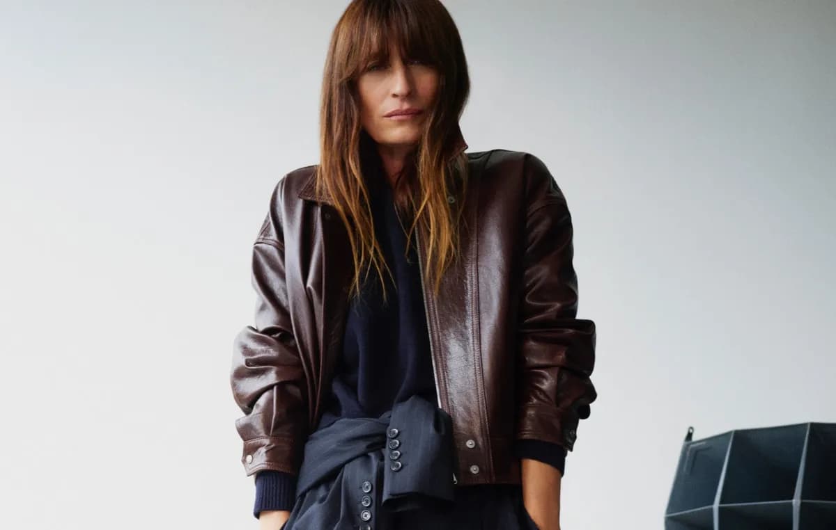 Η Caroline de Maigret στο νέο editorial της Massimo Dutti