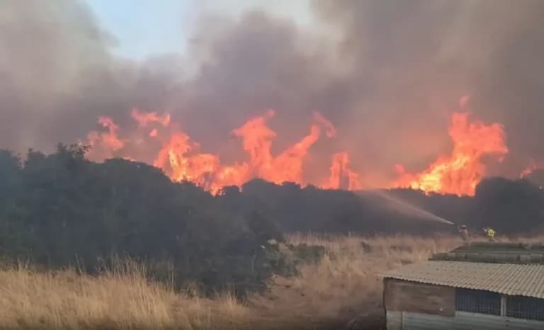 Υψηλός κίνδυνος πυρκαγιάς σήμερα σε πολλές περιοχές