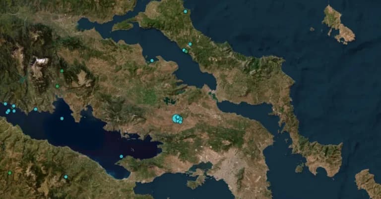 Σεισμός 4 Ρίχτερ στη Θήβα Έγινε αισθητός στην Αττική