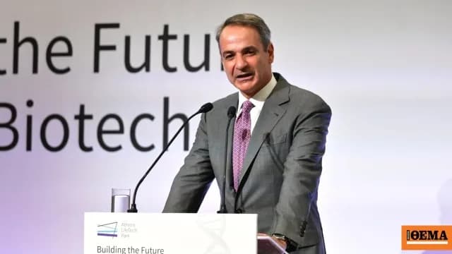 Ο Μητσοτάκης στο πρώτο πάρκο βιοτεχνολογίας στα Σπάτα