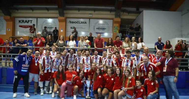 Ο Ολυμπιακός κατέκτησε το Super Cup χάντμπολ ανδρών