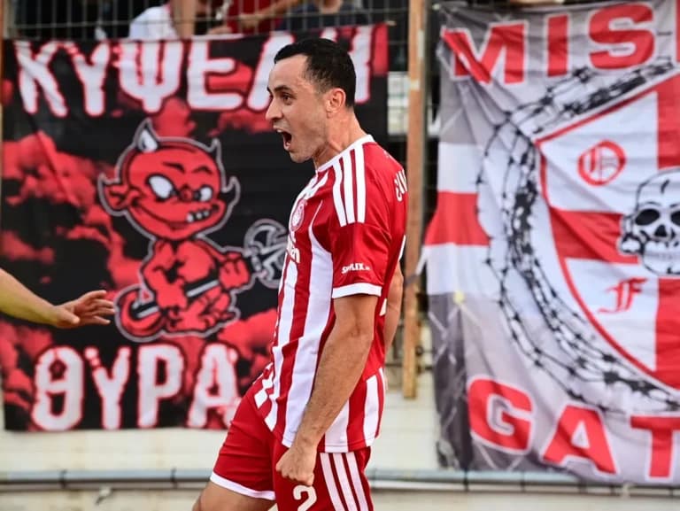 Ο Σάλιακας λύτρωσε τον Ολυμπιακό κόντρα στον Λεβαδειακό