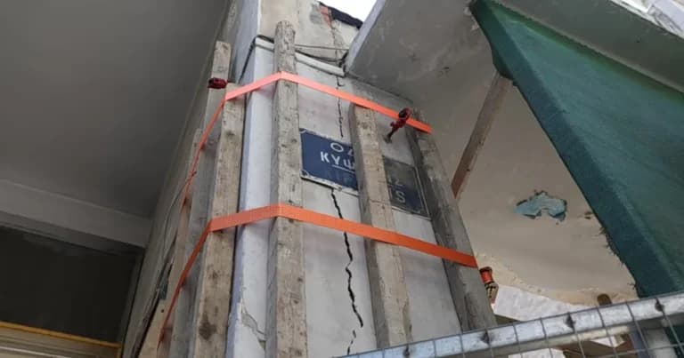 Ο Ταχιάος για τις ζημιές στην Κυψέλη από τον μετροπόντικα