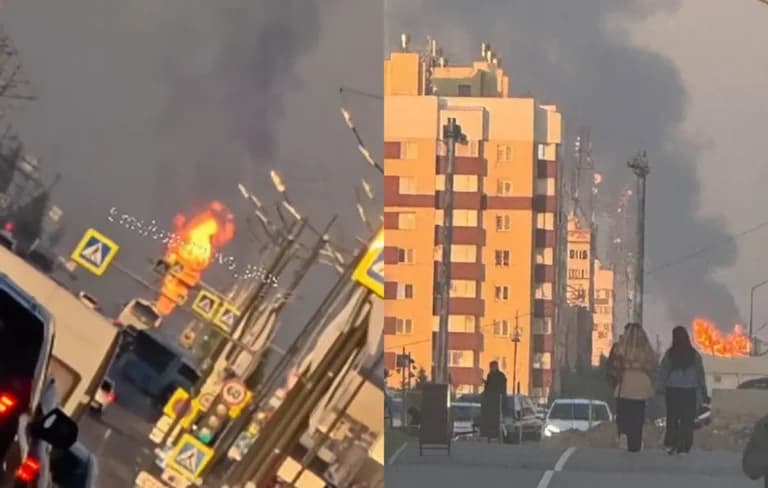 Το Νόβι Ουρένγκοϊ δέχθηκε πρωτοφανή επίθεση με drone