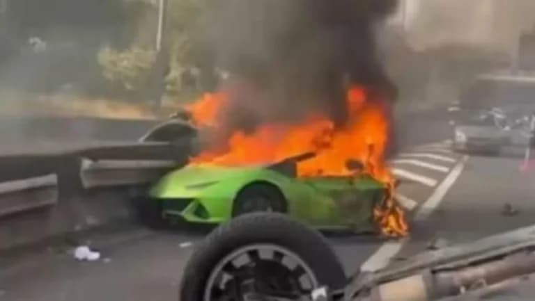 Δύο νεκροί σε φρικτό τροχαίο με Lamborghini στο Παρίσι
