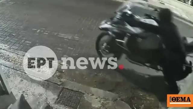 Ραφήνα: Κλοπή μηχανής μεγάλου κυβισμού, βίντεο ντοκουμέντο