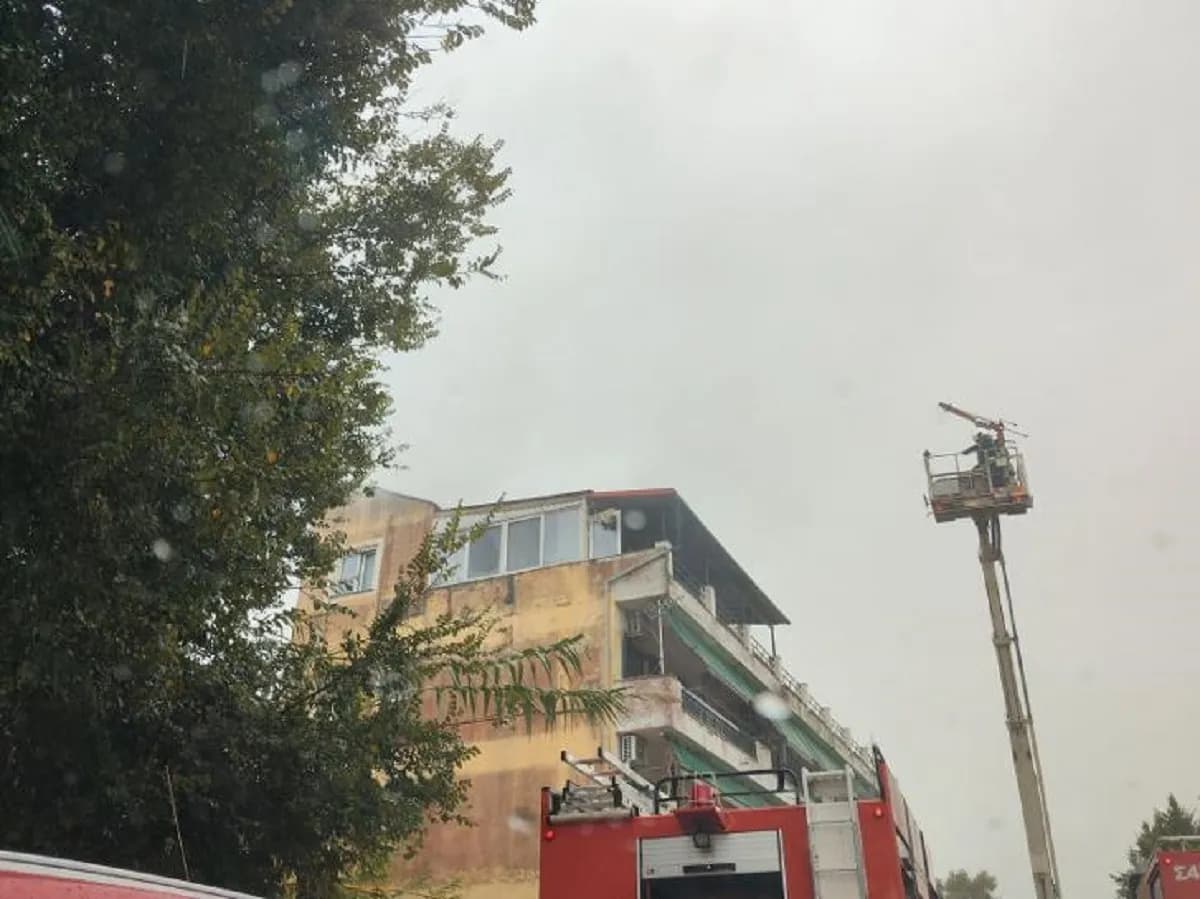 Η κακοκαιρία στην Κέρκυρα: φωτιά, πλημμύρες και χάος