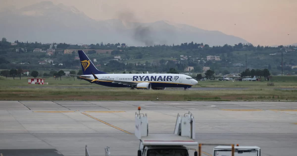 Η Ryanair ζητά παρέμβαση για τον έλεγχο εναέριας κυκλοφορίας