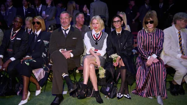 Η Ναόμι Γουότς και ο Λιβ Σράιμπερ στην Εβδομάδα Μόδας Νέας Υόρκης