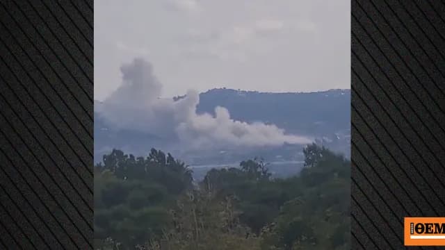 Η ισχυρή έκρηξη στο Μανσούρι ακούστηκε έως την Τύρο
